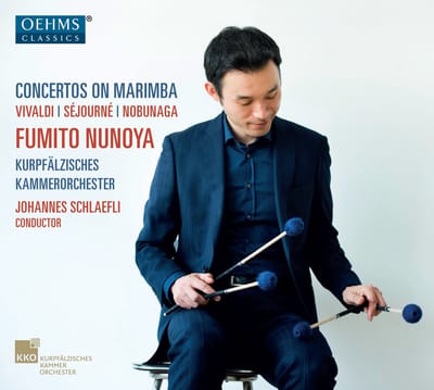 Fumito Nunoya, Kurpfälzisches Kammerorchester Mannheim, Johannes Schlaefli - Concertos On Marimba (CD)