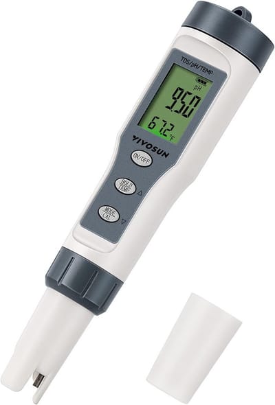 3-in-1 Digitale pH Meter TDS & Temperatuur Tester voor Waterkwaliteit