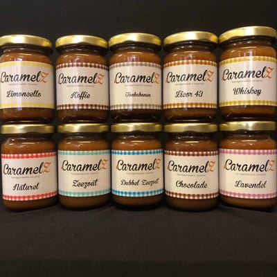 CaramelZ Proeverij - 10 Verschillende smaken karamel
