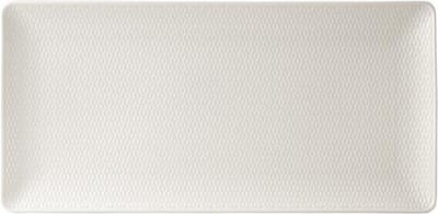 Wedgwood - Gio Serveerschaal rechthoekig - 32cm - Wit