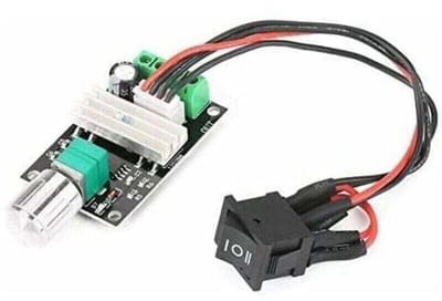 12V motortoerenregelaar, XU-type, DC-motorregelaar, omkeerbare DC-motortoerenregelaar 6V 12V 24V 3A PWM met schakelaar