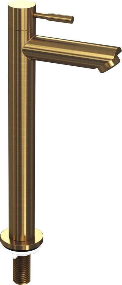Fonteinkraan INK Hoog Model Brushed Mat Goud