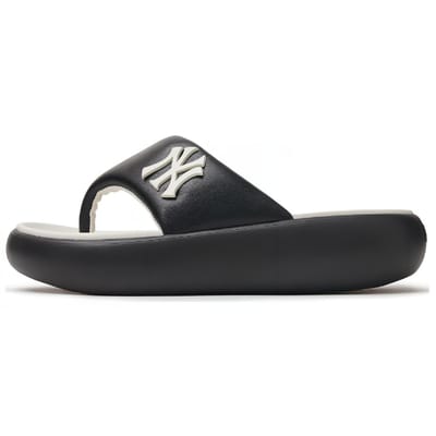 MLB New York Yankees Tongs Douces Confortables Antidérapantes Chaussures Unisexe Noir 3ALPBFL43-50BKS 38 gray