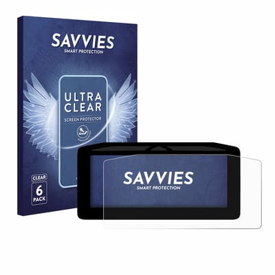Savvies - Screenprotector voor Ducati XDiavel V4 2025 Snelheidsmeter - Folie Beschermfolie transparant 6 Stuks