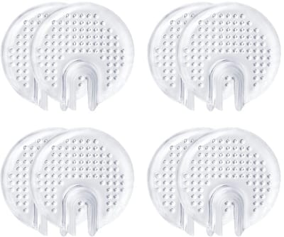 Dailygoods- Antislip Pads - 4 Stuks - Teenbescherming - Zacht PU/Gel - Ademend - Comfortabel - Voorkomt Wrijving/Blaren - Teenbeschermers
