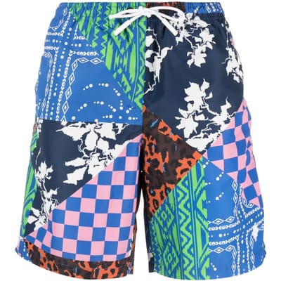 Mix&Match Patchwork Zwemshorts