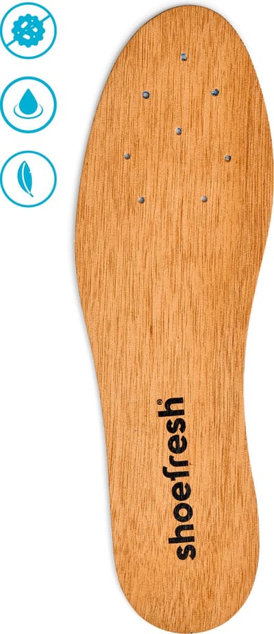 Shoefresh Cederhouten Inlegzolen – Geurvreters voor schoenen – Anti zweet inlegzooltjes – Maat 24-46 - 1 paar