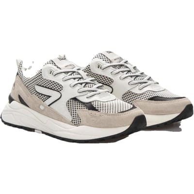HUB Grid S48 Sneakers Laag - Beige - Maat 44