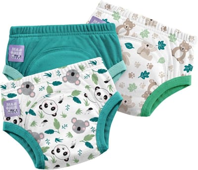 Wasbare Trainingsbroekjes - Potty Pants - Zindelijkheidstraining - Absorberende Katoenen Kern - 18-24 Maanden - Meerdere Kleuren