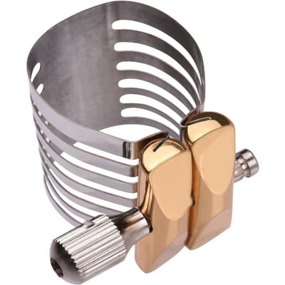 Saxofoonbinder met enkele schroefafstelling Compacte, duurzame saxligatuur voor sopraansaxofoon for tenor saxophone