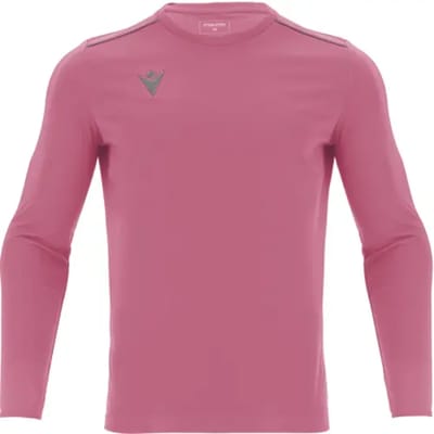 Macron Rigel Hero Voetbalshirt Lange Mouw Kinderen - Roze | Maat: 128