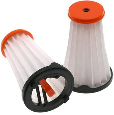 Dailygoody - Vervangende Stofvacuümfilter - Hoge Filtratie - Compact Formaat - Geschikt voor Diverse Modellen - Inclusief 2 Stuks - Efficiënt voo