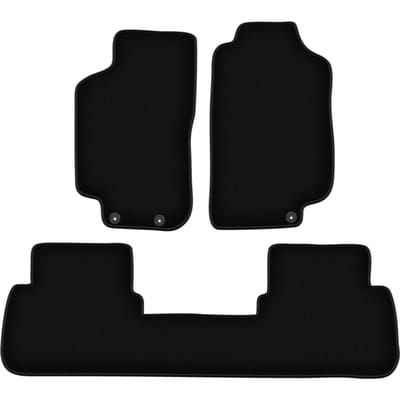 BASIC zwarte veloursmatten voor: Saab 9-5 I stationwagen, sedan (1997-2009)