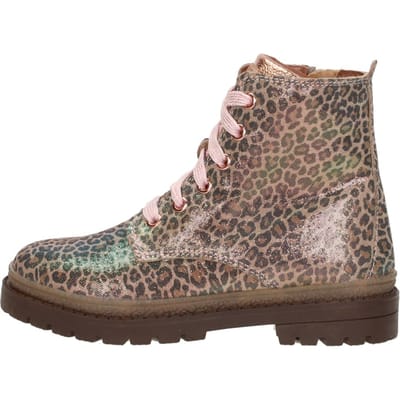 KEQ Veterschoen hoog Veterschoen hoog - Roze - Maat 29