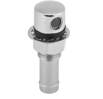 Dailygoods- Brandstofvent Roestvrij Staal - Marine Boot - Montage Hardware - Fitting - Professionele Kwaliteit - Geschikt voor Gas Tank - Tankvent