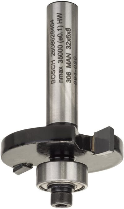 Bosch - Groefzaagjes 8 mm, D1 32 mm, L 6 mm, G 51 mm