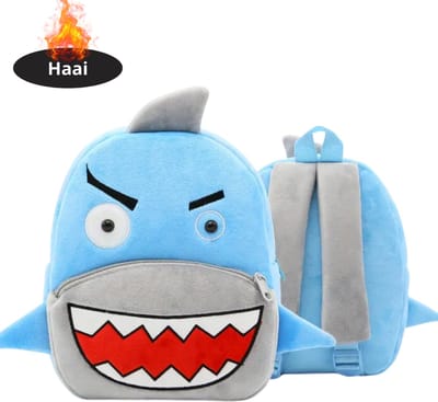 Livano Kinder Rugzak - Jongen - Meisje - Schooltas - Backpack - Haai