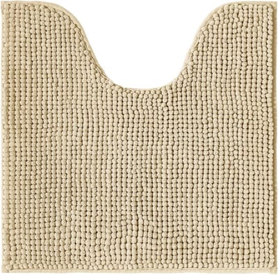 MIRA® Badmat antislip voor in bad - Douchemat antislip voor douche - Badmat antislip - Beige - 60cm x 40cm x 1cm