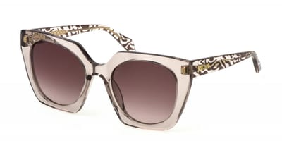 Just Cavalli SJC088V Beige trasparente 53/21/140 WOMAN Zonnebrillen