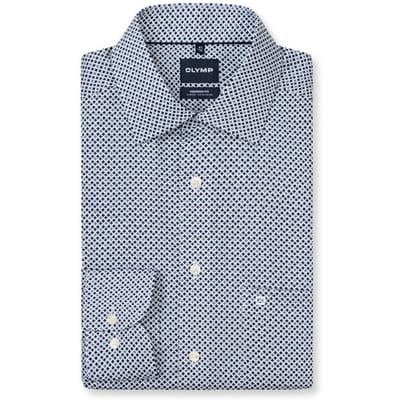 OLYMP Luxor Overhemd, Modern Fit, New Kent, Marineblauw