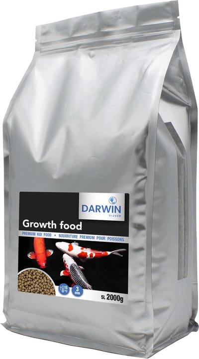 Darwin Premium Growth Food 3 mm - Vijvervoer - 5 l