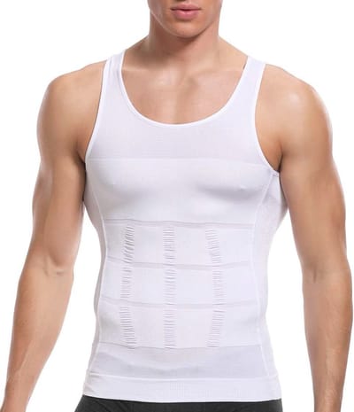 Heren Body Shaper en Buikcontrole Shirt - Shapewear Tanktop voor Slanker Silhouet