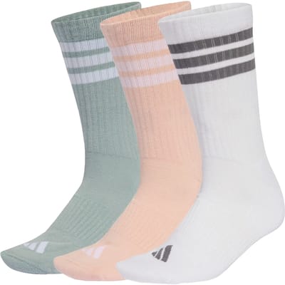 Adidas 3 Stripes Cushioned Sportswear Crewsokken 3 Eenheden Veelkleurig EU 37-39