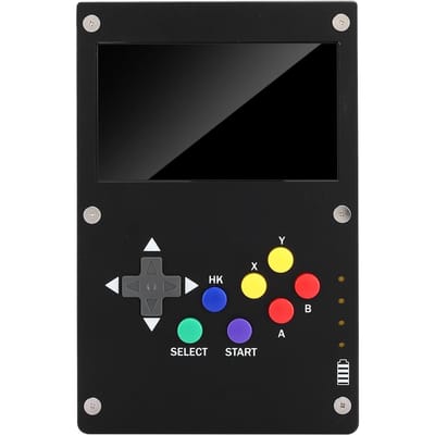 Console de jeux vidéo portable 4,3 pouces pour Raspberry Pi, écran IPS 4,3 pouces sans 3B EU Plug