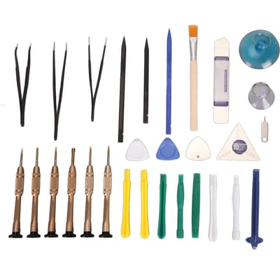 29 stuks elektronica wriktool spudger multifunctionele pincet schroevendraaier voor reparatie onderhoud white