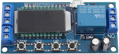 Allecto - Elektronische Relay Module - Timer Schakelaar - Vertraging en Backward Bescherming - Compact formaat - Betrouwbare schakelaar - Ideaal vo...