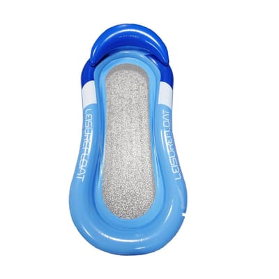 Nivard Luxe Waterhangmat - Luchtbed Zwembad - Luchtmatras Opblaasbaar - Water Hangmat - Aqua Lounge - Blauw