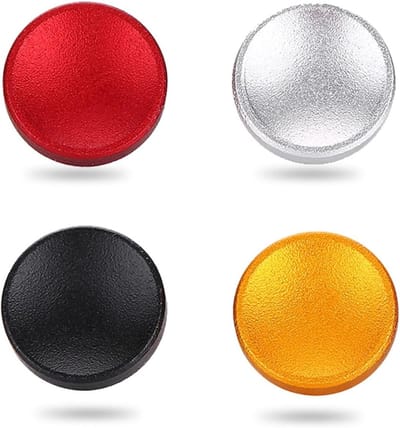 4 Stuks Aluminium Ingebouwde Sluiterknoppen voor Fotografie, Geschikt voor Leica, Fujifilm X100 en Nikon Camera's
