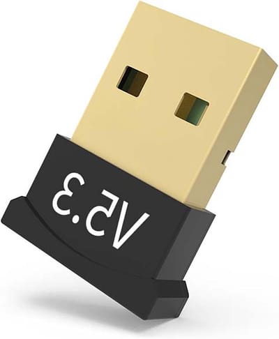 Draadloze USB-adapter voor pc - Draadloze USB 5.3-ontvanger, draadloze adapter voor desktop en laptop | Draagbare draadloze dongle voor pc-accessoires, draadloze zender