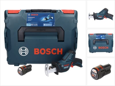 Bosch GSA 12V-14 Professional accu-reciprozaag 12 V + 1x accu 3,0 Ah + L-Boxx - zonder oplader