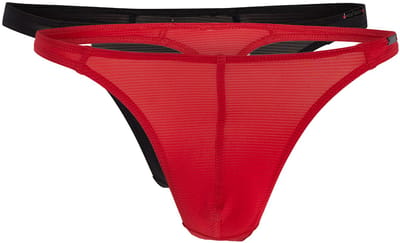 olaf benz Heren string 2 pack RED1201