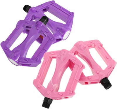 Kinderfiets Pedalen - Vervangende Fietspedalen - Veilig Fietsen - Antislip Ontwerp - 10.5 cm - Gemengde Kleur