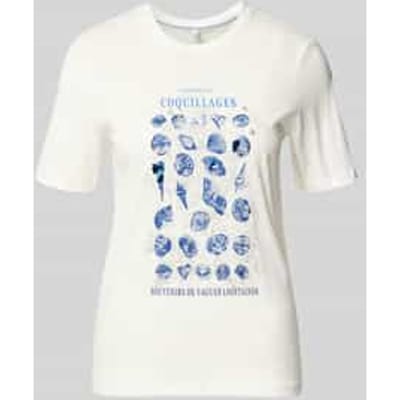 regular fit T-shirt van puur katoen model 'KITA'