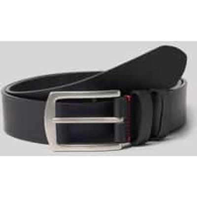 PIERRE CARDIN leren heren riem - zwart