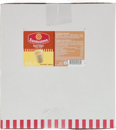 Sanissimo IJsbeker reuze - Doos 120 stuks