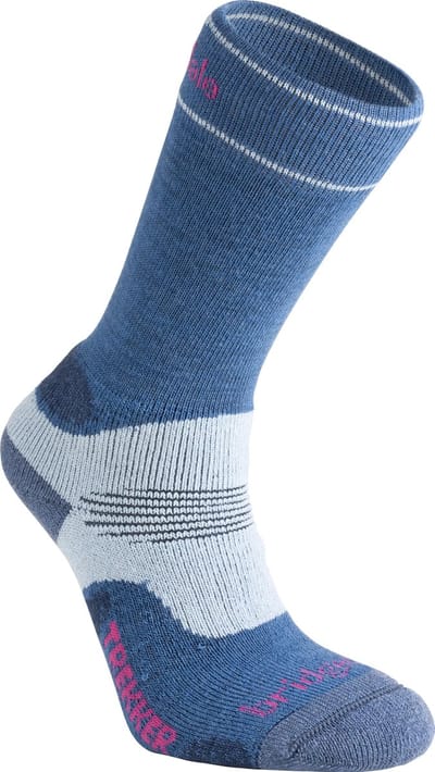 Bridgedale Dames Wandelsokken Midweight Blauw
