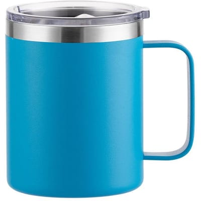Handvat Beker Dubbelwandig Geïsoleerd Kantoor Koffiemok Roestvrij Staal Geïsoleerde Beker 360ml