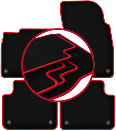 CARLUX-RED automatten voor: Porsche Cayenne III SUV (2018-)
