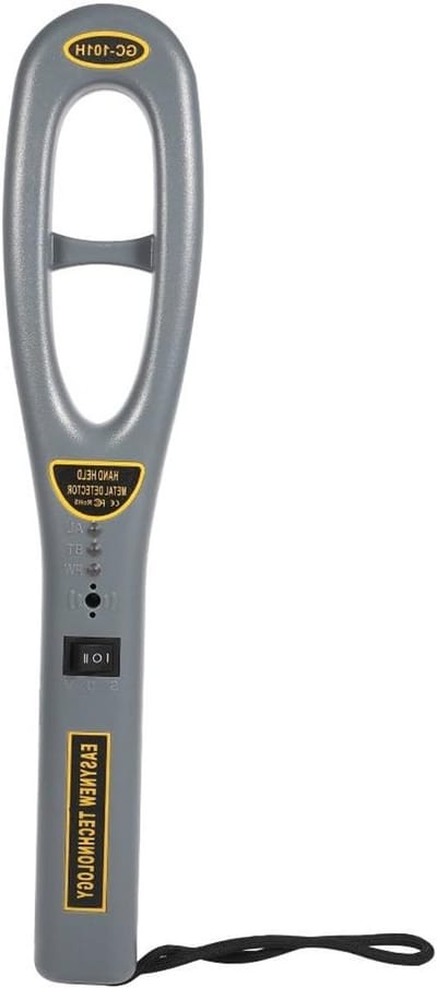 Draagbare Metaaldetector met Hoge Gevoeligheid voor Veiligheidscontroles, Lichtgewicht en Handzaam voor Evenementen en Beveiliging