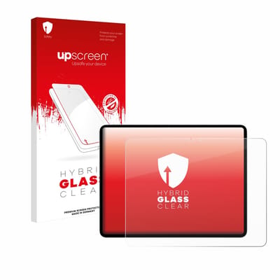 upscreen - Screenprotector voor Apple iPad Air 13" M3 2025 / M4 2026 - Folie Beschermfolie Beschermglas transparant