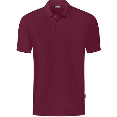 Jako Organic Polo Heren - Kastanje | Maat: M