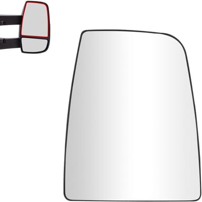 Verwarmd Spiegelglas Vervanging Links Voor Ford Transit MK8 (2014-2022) - Hoogwaardige Kwaliteit, Eenvoudige Montage, Perfecte Pasvorm