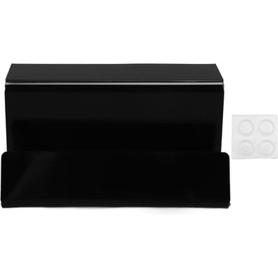 Support de Disques Vinyles Support Acrylique Rangement Rétro Albums Platines Décoration pour Amoureux Transparent noir