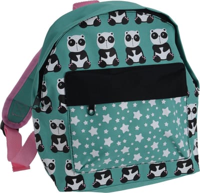 Rugzak kind - Rugtas Kind - groen -Panda- kinderrugzak jongen -peuterrugzak - schooltas