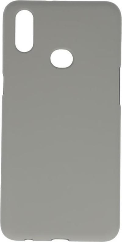 Hoesje Geschikt voor de Samsung Galaxy A10s - Backcover Color Telefoonhoesje - Grijs