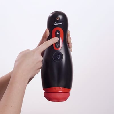 Teazers - Turn Up The Heat Masturbator - Zwart